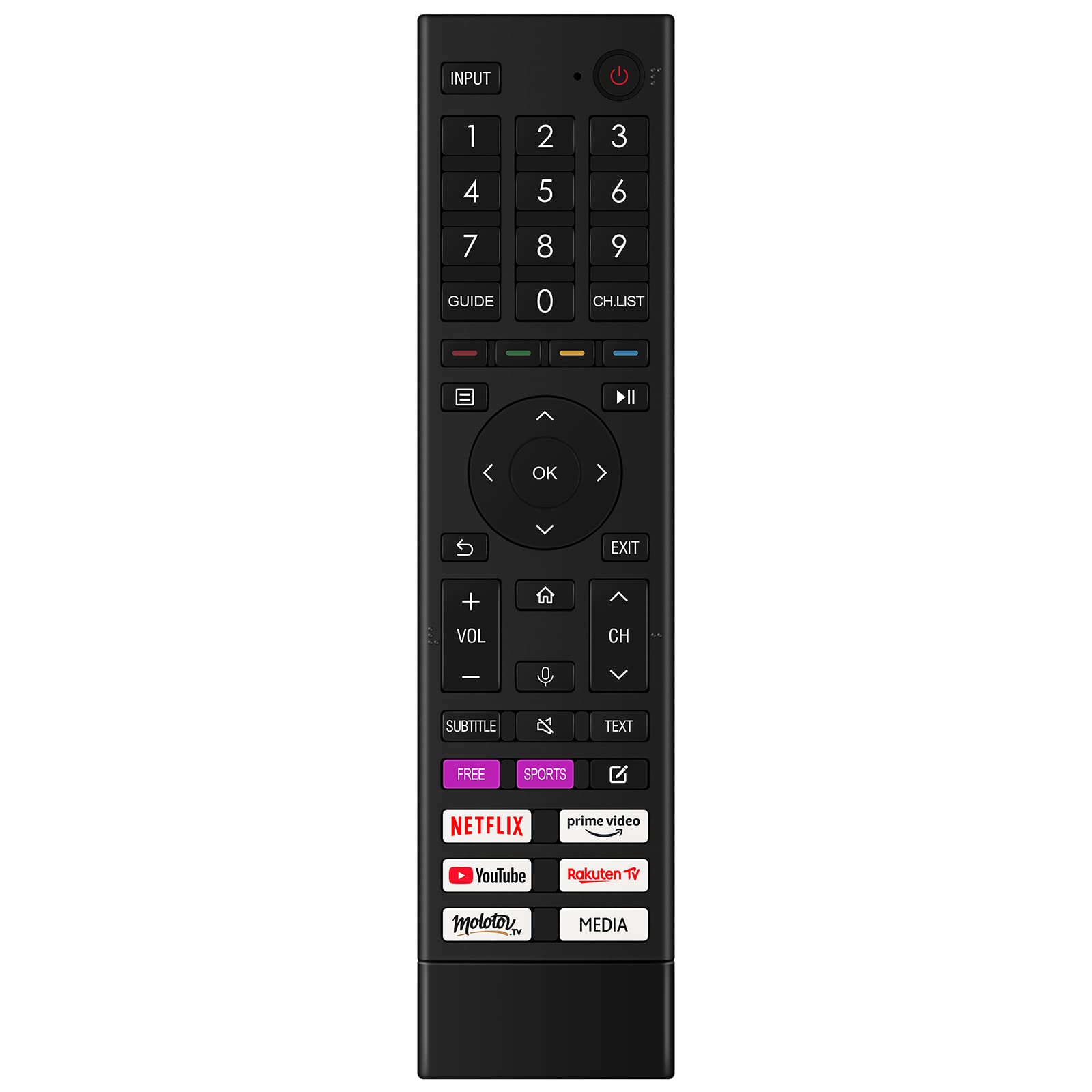 New ERF3H80H Replace Remote Control - VINABTY ERF3H80H Remote Replace for Hisense Remote Controller