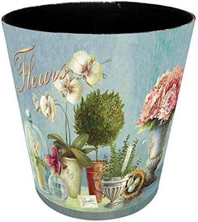FutureShapers Waterproof Waste Paper Bin Basket for Office, Kitchen,Bedroom,26 * 20 * 26, Art Rural type