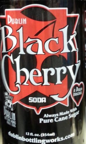 Dublin Sodas 12 Oz Bottles (Pack of 6) (Dublin Black Cherry Soda)