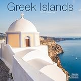 Greek Island Calendar - Greek Islands Calendar - Calendars 2016 - 2017 Wall Calendars - Photo Calendar - Greek Islands 16 Month Wall Calendar by Avonside by 