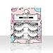 JIMIRE False Eyelashes Demi Lashes Multipack - Natural Wispies Dramatic Glam Eyelashes 4 Packs