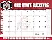 Turner Licensing Sport 2017 Ohio State Buckeyes Desk Pad Calendar, 22