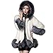 Fhillinuo Faux Fur Coat With Hood For Women