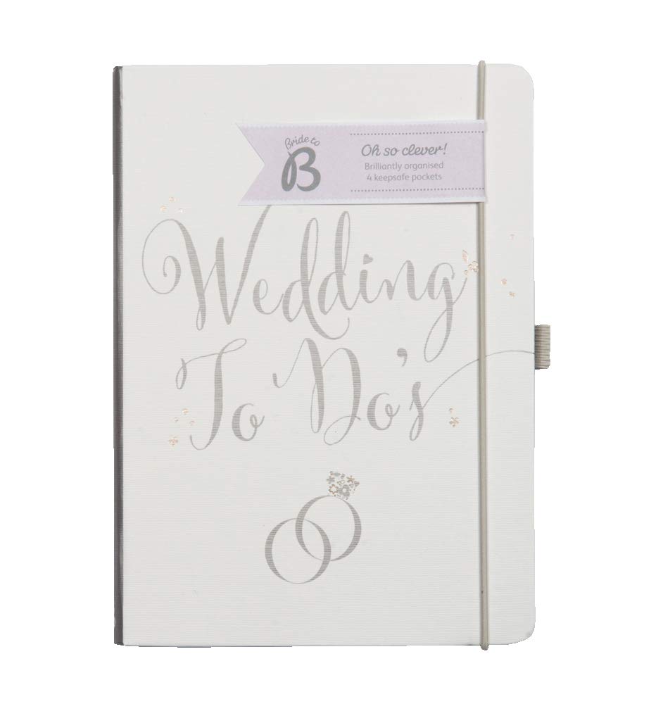 Busy B Bride to B A5 Wedding To Do Planner Book - White