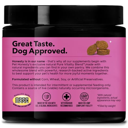 Pet Honesty Senior Dog Multivitamin Essential Dog Vitamins and