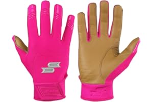 SSK X1 Color Rush Adult Baseball Batting Gloves - Durable Cabretta Leather Palm - 11 Colorways