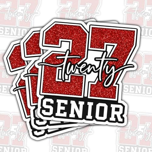 Senior 2027 Graduation Stickers
