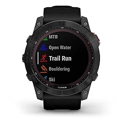 Garmin Fenix 7X Solar Multisport GPS Watch, Slate