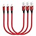 AOFU Lightning Cable,iPhone Cable iPhone Charger 8 inches Extra Long Nylon Braided Cord to USB Charging for iPhone 7/7 Plus/6/6 Plus/6S/6S Plus,SE/5S/5,iPad,iPod Nano 7 (Black+Red)