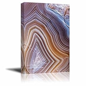 Abstract Agate Slice Pattern