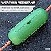Outdoor Extension Cord Cover 3 Pack - Green Weather Resistant Plug Connector Safety Seal for Outside