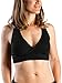 Kindred Bravely French Terry Racerback Busty Nursing Sleep Bra for E, F, G, H, I Cup | Maternity Bra for Breastfeeding (Black, X-Large-Busty)