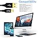 JUNING Charger Cables Nylon Braided Charger Cord 5Pack 2x1FT/1x3.3FT/2x6FT Fast Charging, Connector to Data Syncing, Compatible with iPhone XS/XR/X/8/8P/7/7P/6P/6s/6s+/5/5s/SE, iPad