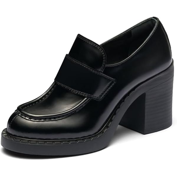 靴 AmeriVintage PLATFORM SQUARE TOE LOAFER 2WAY SQUARE LOAFERS