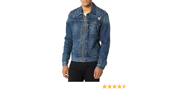Hudson Jeans Men's Zip Front Denim 