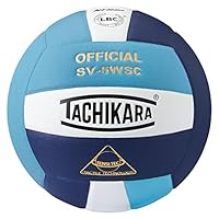 Tachikara Sensi-Tec Composite High Performance Volleyball (Powder Blue/White/Navy)