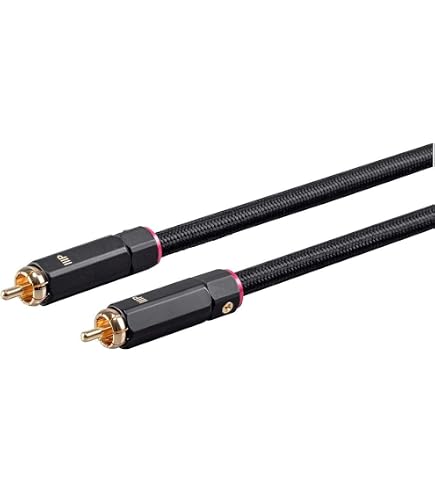 Amazon.com: AudioQuest Coaxial Cable 0.75m Male 75ohm Carbon Black