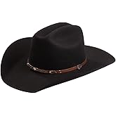 Justin Men's Lone Star Hat - 2X 100% Wool - 4" Brim