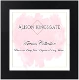 Alison Kingsgate Modern 10x10 Black Picture Frame Engineered Wood