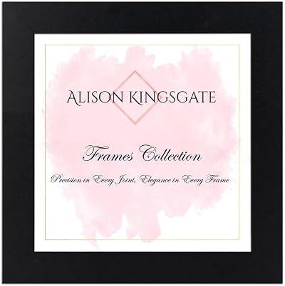 Alison Kingsgate Modern 10x10 Black Picture Frame Engineered Wood