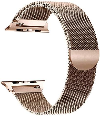 Tirnga Compatible with Apple Watch Band 42mm 38mm 44mm 40mm, iWatch Bands Milanese Loop for Series 4 3 2 1