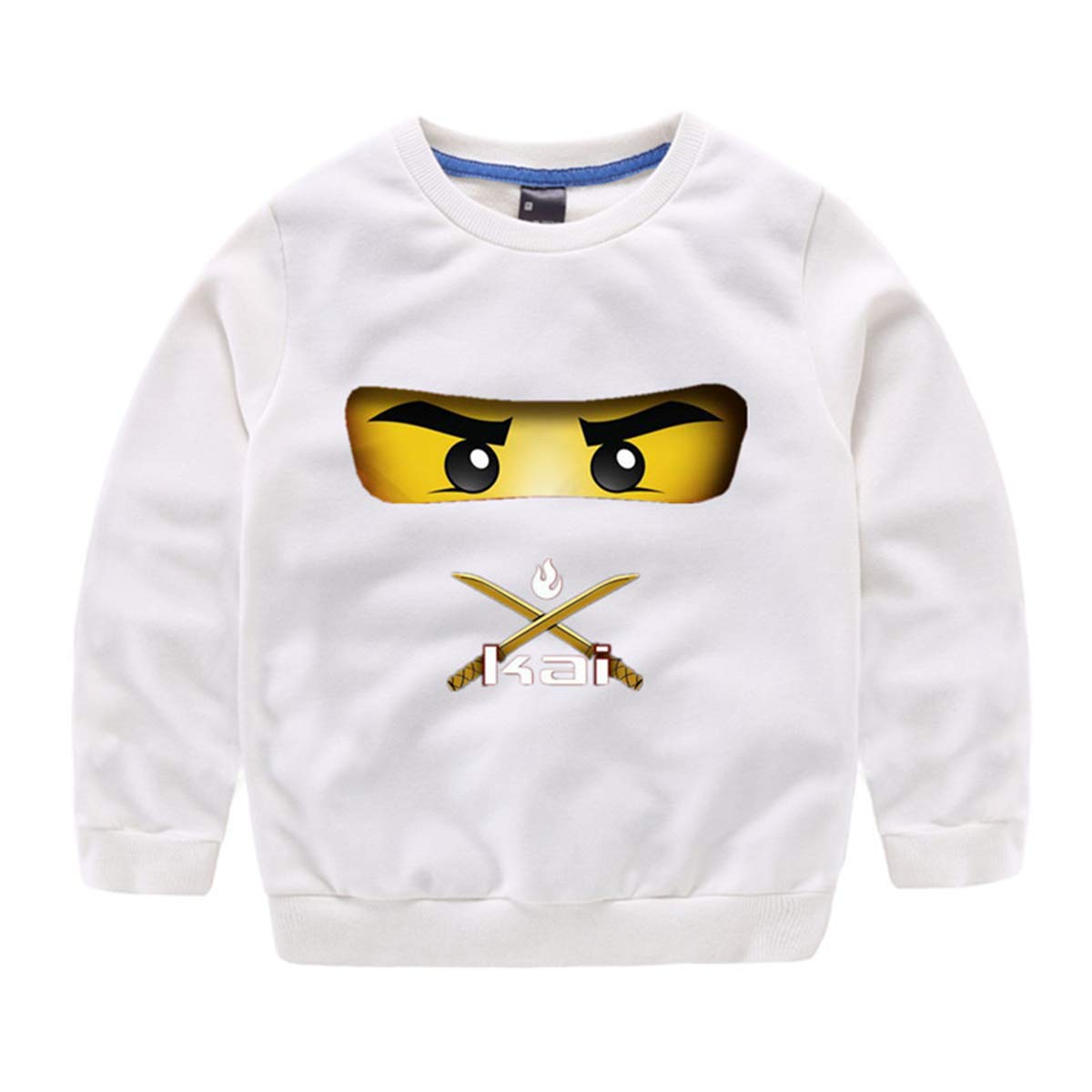 GD-SportBX Girls Boys Ninjago Pullover Sweatshirt Toddler Kids Crewneck Cotton Tops