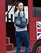 Vantoo Distressed Unisex Denim Handbag Shoulder Bag with Two Pockets for Men and Women