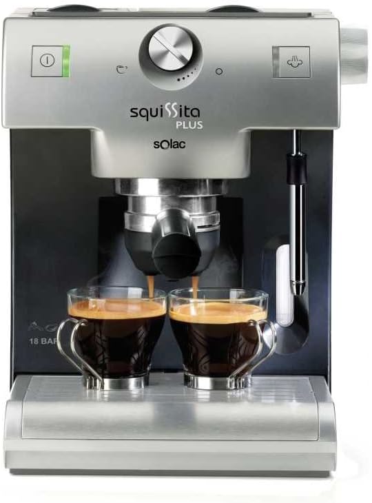 Cafetera solac squissita 18 bares | Las cafeteras más completas del mercado.