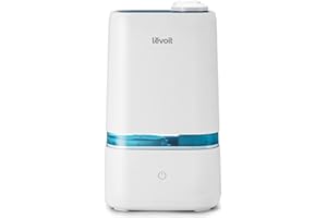 LEVOIT 4L Humidifiers for Bedroom Large Room & Essential Oil Diffuser, Ultrasonic Quiet Cool Mist for Baby, Plants, Last up t