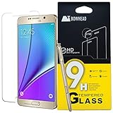 Galaxy Note 5 Screen Protector, Bowhead Samsung Galaxy Note 5 Glass Screen Protector - [Tempered Glass] 9H Hardness, Bubble Free