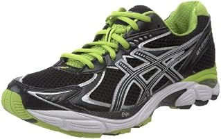 ASICS Men's GT-2160 T104N.9990 Running Shoe,Onyx/Black/Kiwi,11 M
