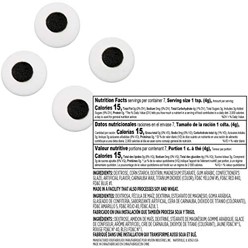 Wilton Assorted Candy Eyeballs Set, 3Packs Pricepulse