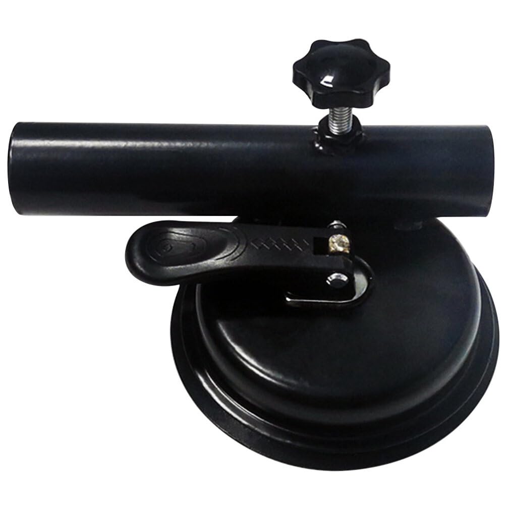 Garneck Car Flagpole Bracket Suction Mount Flagpole Holder Car Flag Mount Suction Cup Flagpole Base Magnetic Mount Car Flag Pole Car Stuff for Women Car Flagpole Supplies Flag Pole Stands