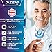DrDent Premium Teeth Whitening Kit 35% CP | LED Light | (2) 5ml Whiten Gels | Removes Stains – Includes Mouth Tray & Shade Guide – Rapid & Effective Results – User-Friendly & Safe