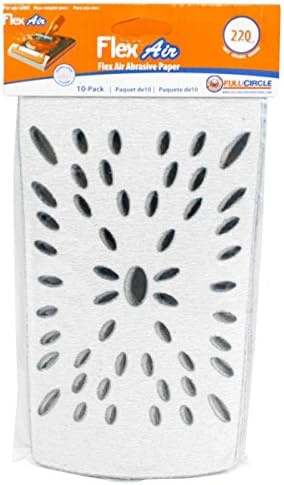 Flex Air Stearated Sandpaper 220 Grit - 10 Pack - For Flex Air Sanding System