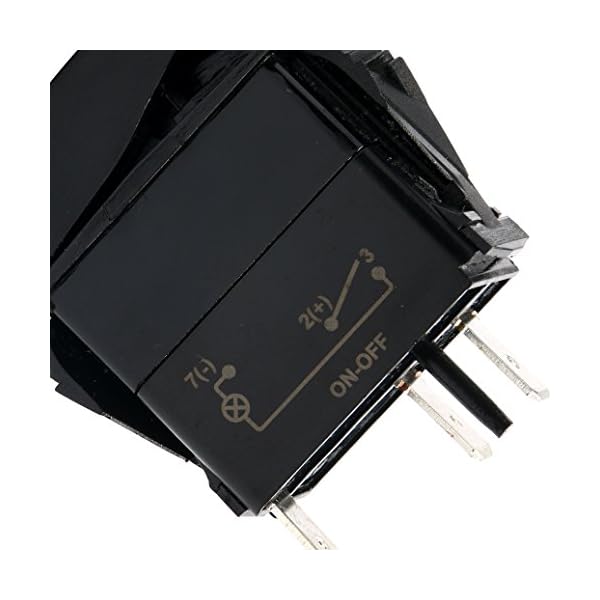 Amarine-made-12v-20-Amp-Waterproof-Red-LED-Onoff-Boat-Marine-SPST-3P-Rocker-Switch-with-Light-Red-LED