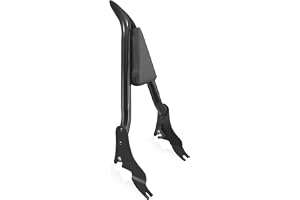 YikHouMall Detachable Passenger Backrest Sissy Bar for Harley Touring Road King Road Glide Street Glide Electra Glide CVO 2009-2026
