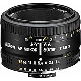 Nikon 2137 50mm F/1.8D Auto Focus Nikkor Lens For Nikon Digital SLR Cameras (Certified Refurbished)