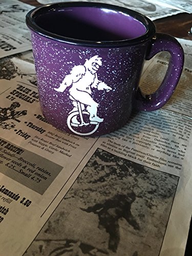 SASQUATCH Camp Coffee Mug - PURPLE - Thumbnail 2