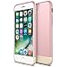 iPhone 7 Case, Maxboost [Vibrance Series] Protective Slider Style Cases for Apple iPhone 7 2016 SOFT-Interior Scratch Protection Finished Hard Cover - Rose Gold