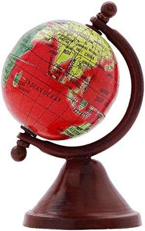 Miniature Dollhouse Desktop Globe World Earth Globes Car Dashboard Table Décor