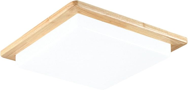 Glstkjgs Deckenleuchte, japanische Deckenleuchte aus Holz, einfache