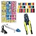 450pcs Heat Shrink Wire Connectors DIY Kit Heat Shrink Butt Connectors Crimping Tool Heat Shrink Tubing Heat Gun Waterproof Marine Automotive Terminals Set