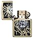 Zippo Lightening Lion Design Pocket Lighter