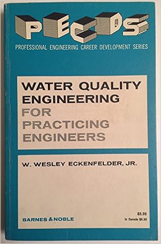 Water Quality Engineering For Practicing Engineers Professional