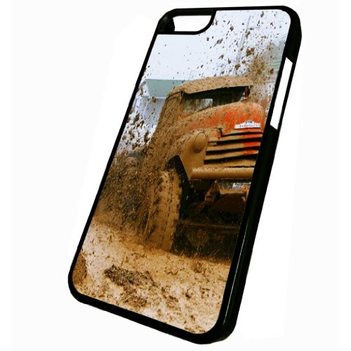 Classic Mud Truck - iPhone 5C Black Case