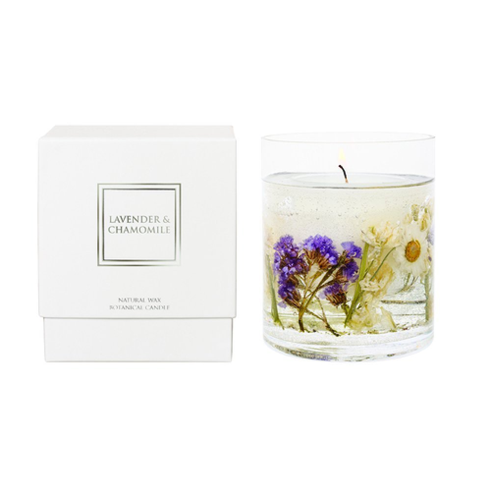 Stoneglow Nature's Gift Lavender & Chamomile Natural Wax Gel Candle