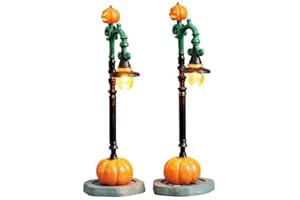 Lemax Spooky Town Witch Pumpkin Patch Lights, Set of 2, B/O (4.5V) #74217