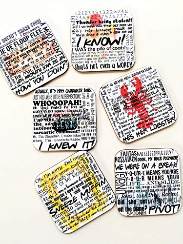 Friends Coaster Set Tv Show Best Friend Gift Birthday Gift Housewarming Gift New Home Apartment Gift Buy Online In El Salvador Missing Category Value Products In El Salvador See