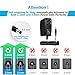 CHANZON 12V 2A UL Listed 24W AC DC Switching Power Supply Adapter (Input 100-240V, Output 12 Volt 2 Amp 24 Watt 6Ft Cord) Wall Wart Transformer Charger for DC12V CCTV Camera LED Strip Light (2-Pack)